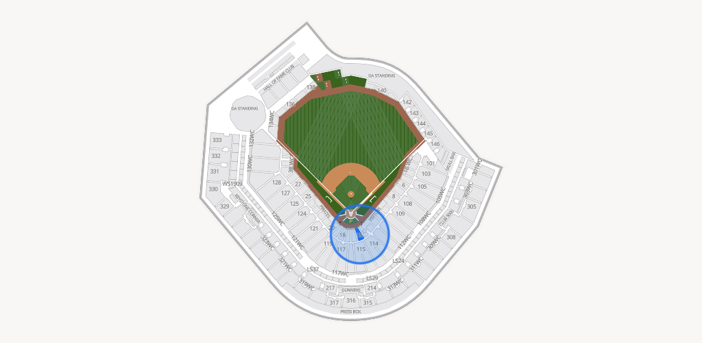PNC Park Seating Chart