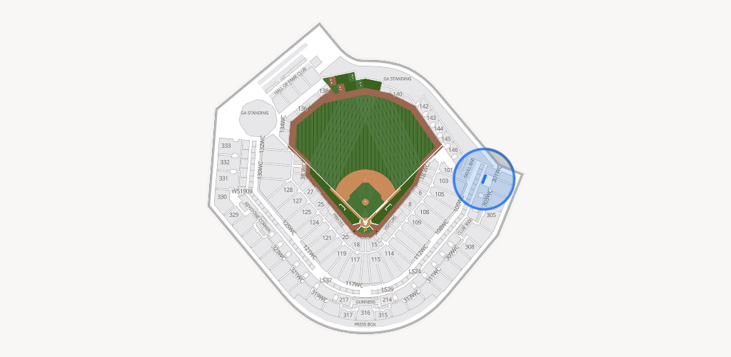 PNC Park Seating Chart