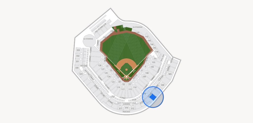 PNC Park Seating Chart