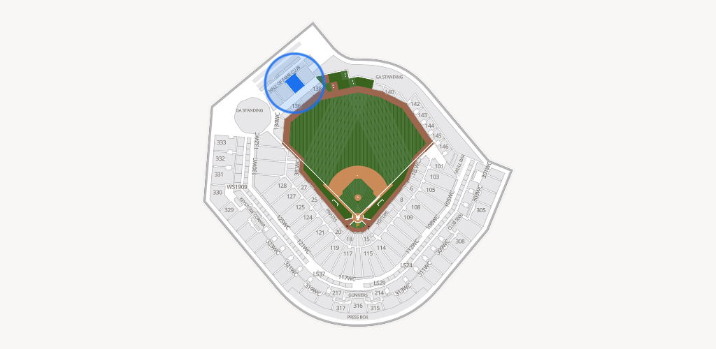 PNC Park Seating Chart