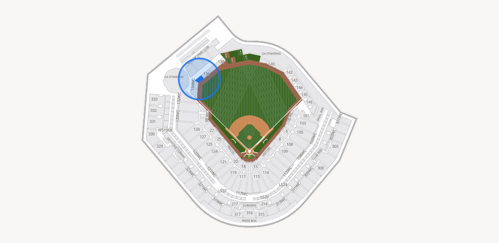 PNC Park Seating Chart