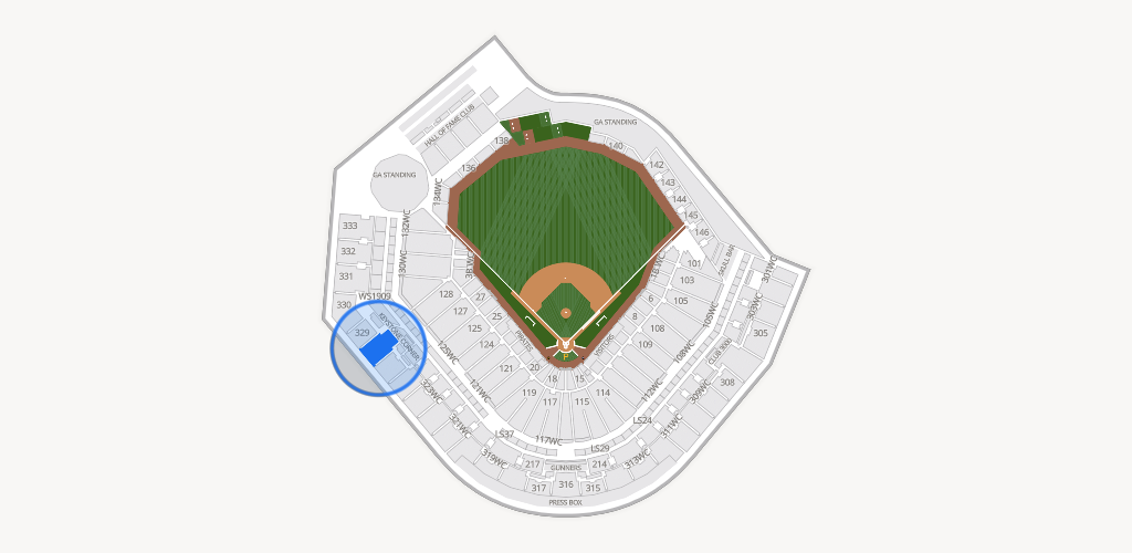 PNC Park Seating Chart