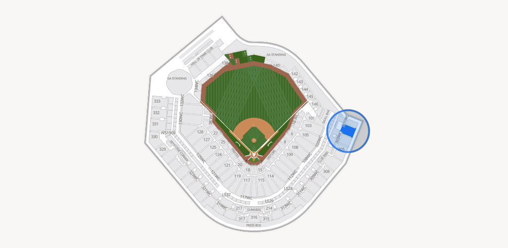 PNC Park Seating Chart