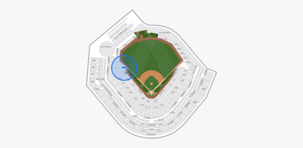 PNC Park Seating Chart
