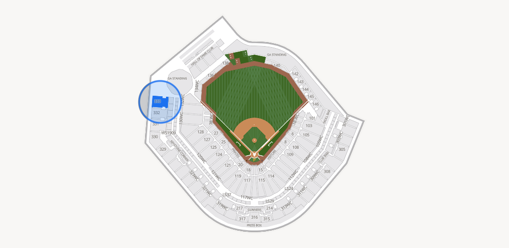 PNC Park Seating Chart