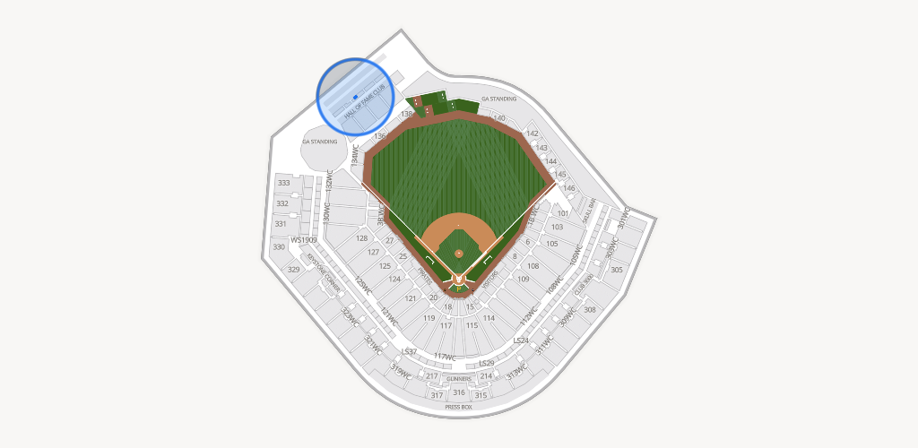 PNC Park Seating Chart