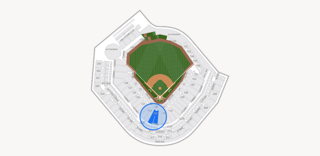 PNC Park Seating Chart