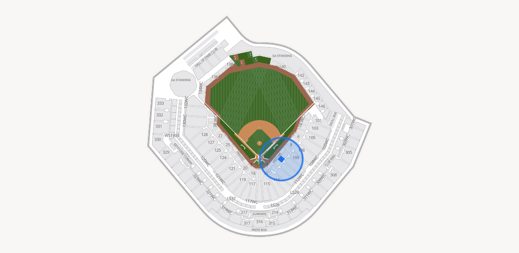 PNC Park Seating Chart