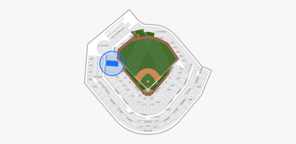 PNC Park Seating Chart