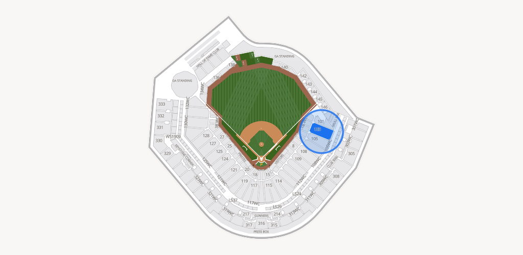 PNC Park Seating Chart