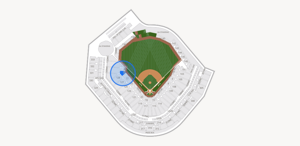 PNC Park Seating Chart