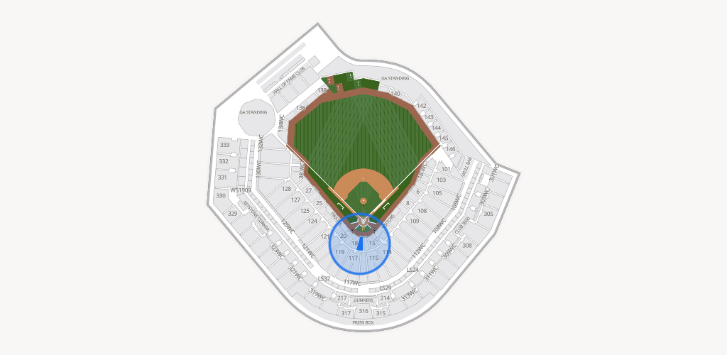PNC Park Seating Chart