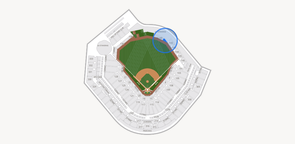 PNC Park Seating Chart