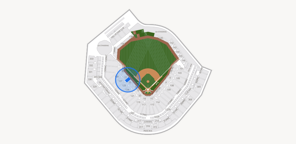 PNC Park Seating Chart