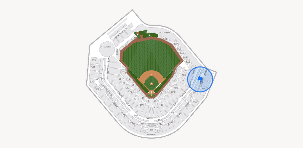 PNC Park Seating Chart