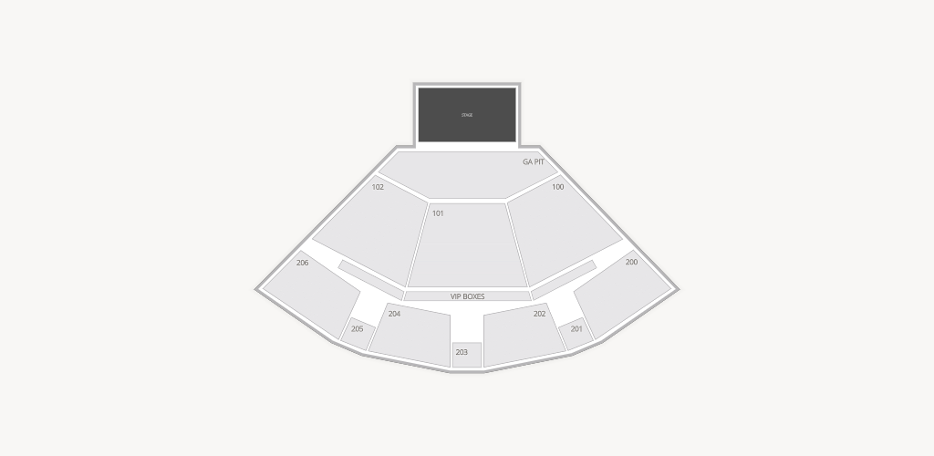 PNC Pavilion Seating Chart
