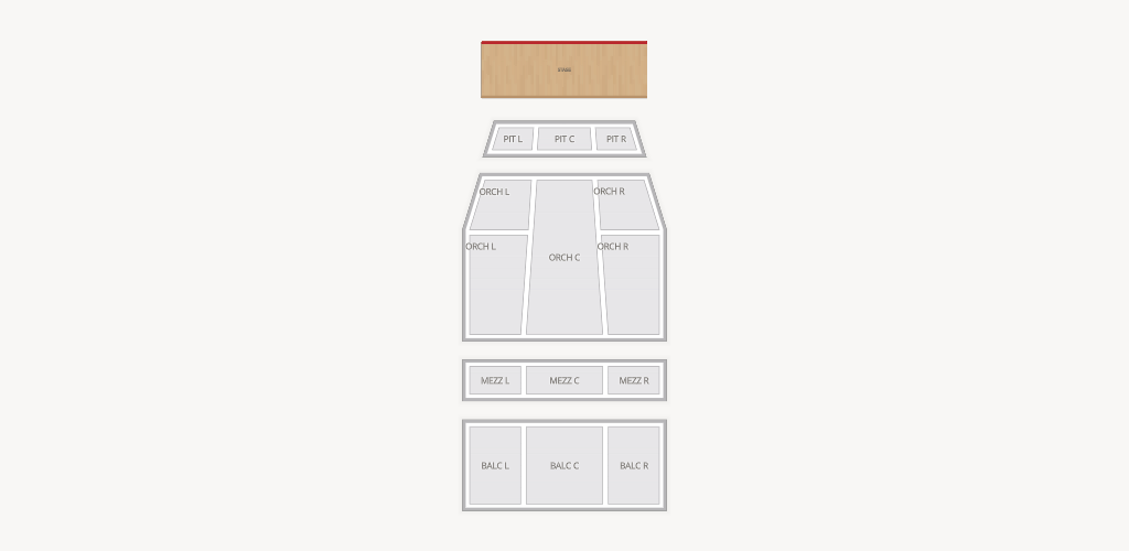 Popejoy Hall Seating Chart