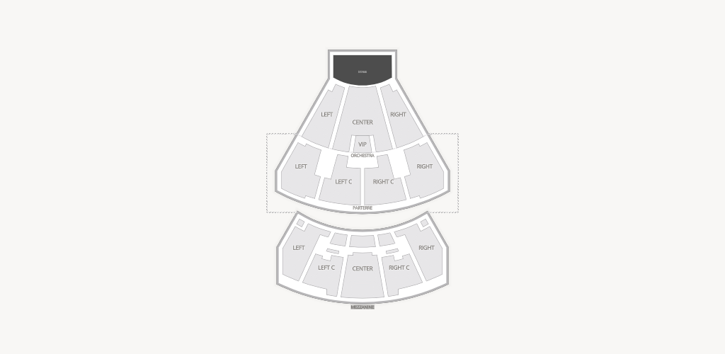 Premier Theater at Foxwoods Resort Casino Seating Chart