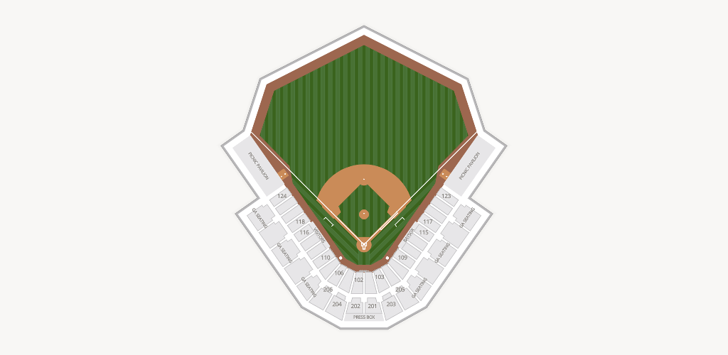 Prince Georges Stadium Seating Chart