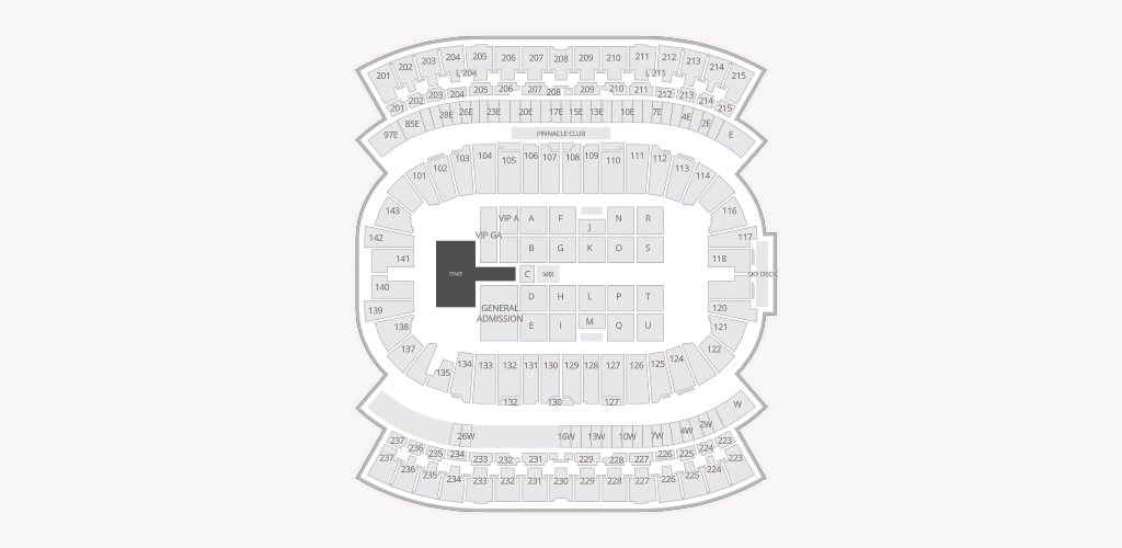 Princess Auto Stadium Seating Chart