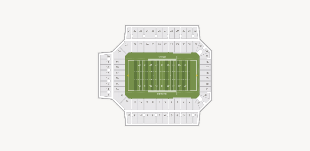 Princeton Stadium Seating Chart