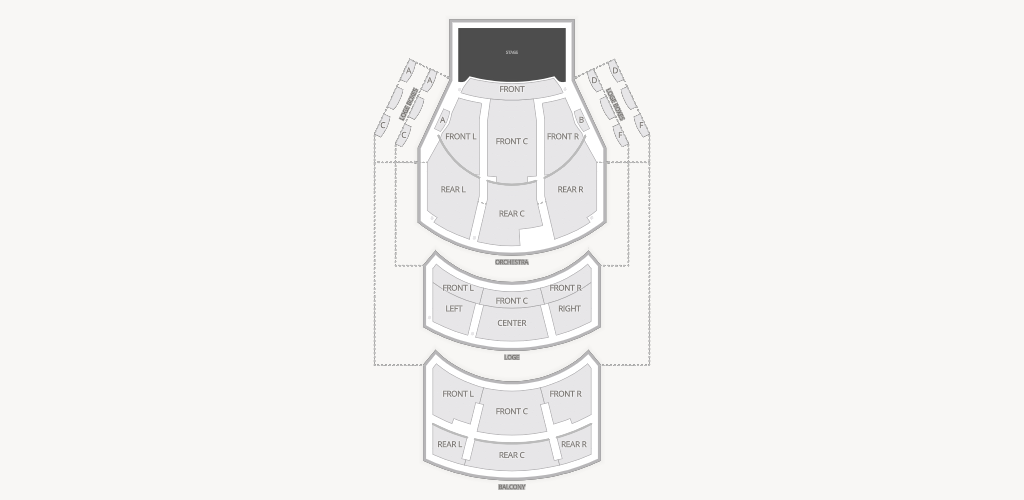 Procter & Gamble Hall at Aronoff Center Seating Chart