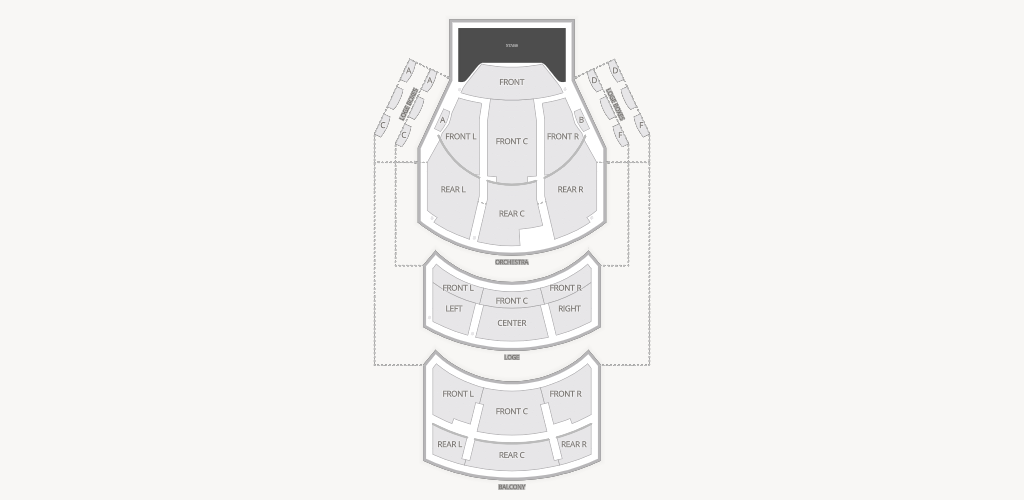 Procter & Gamble Hall at Aronoff Center Seating Chart