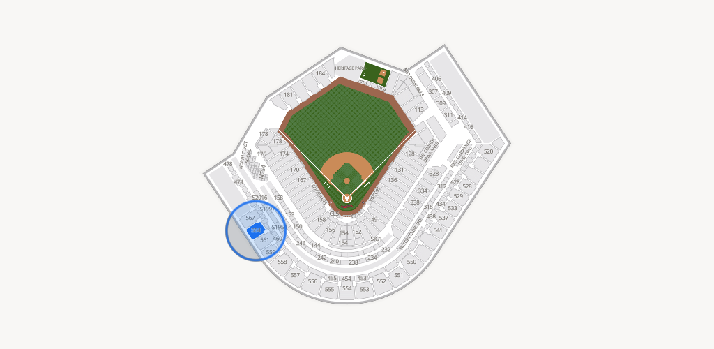 Progressive Field Seating Chart