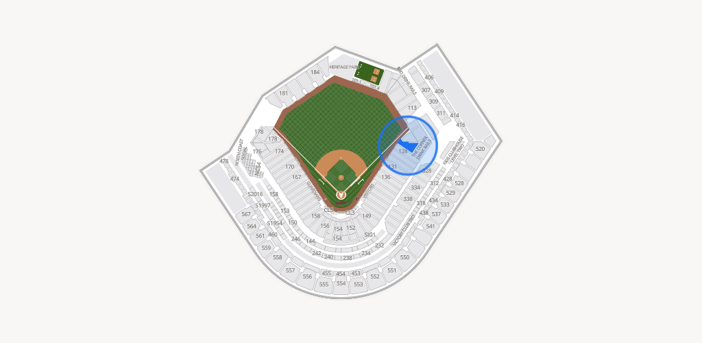 Progressive Field Seating Chart