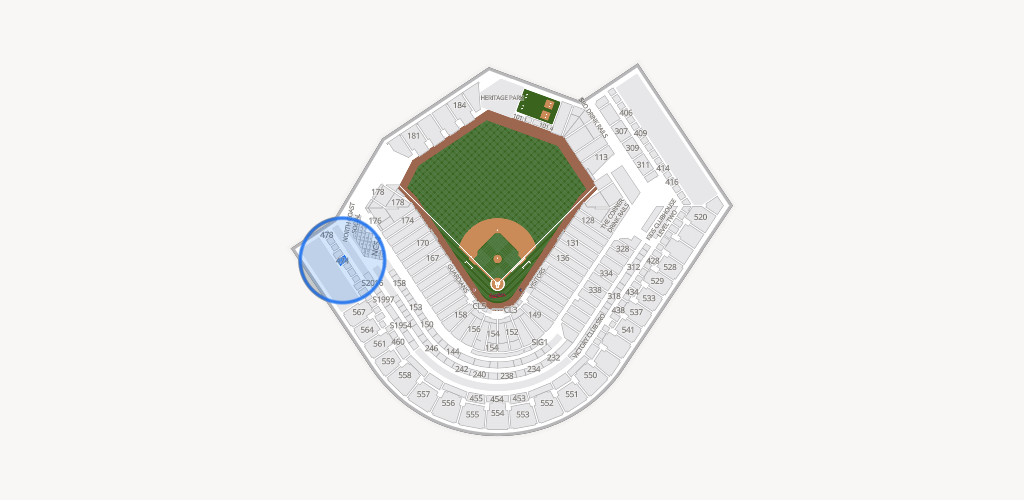 Progressive Field Seating Chart