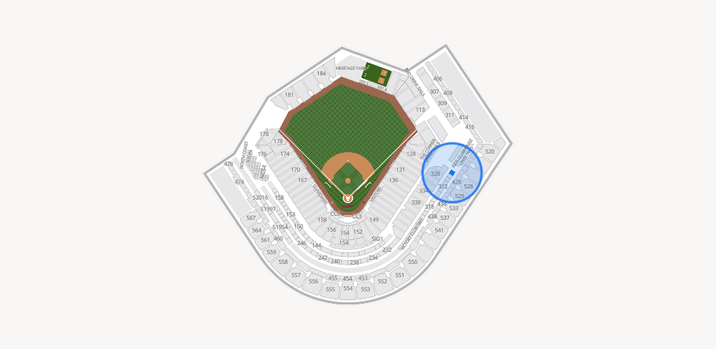 Progressive Field Seating Chart