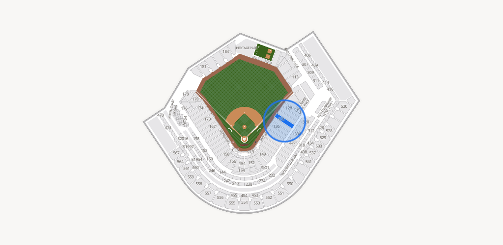Progressive Field Seating Chart