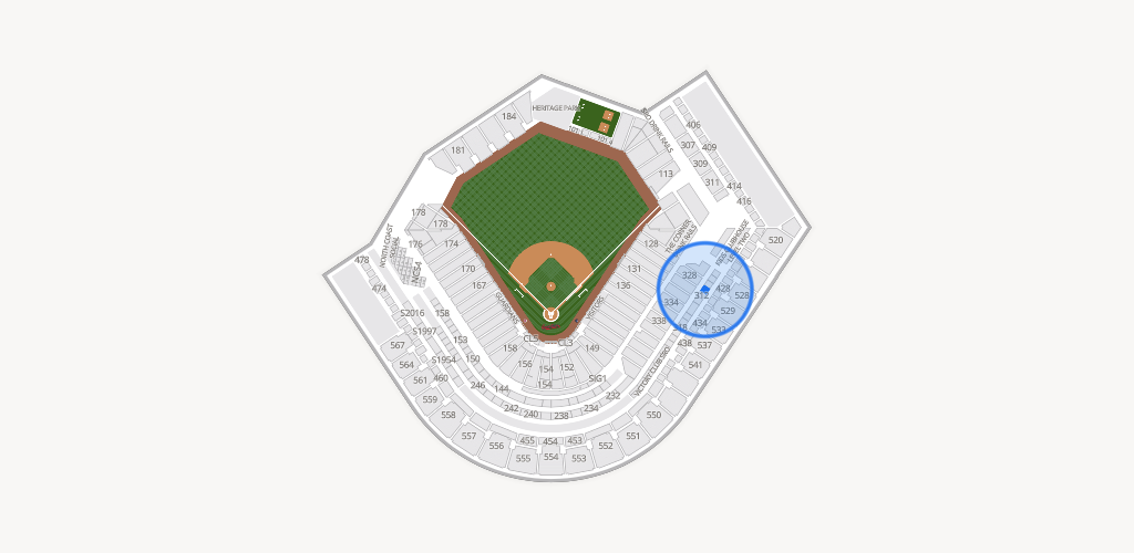 Progressive Field Seating Chart