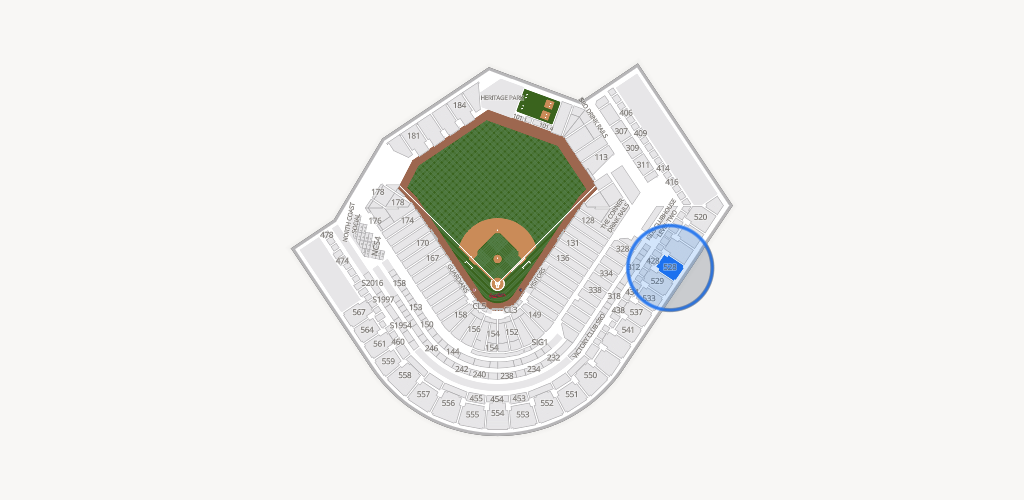 Progressive Field Seating Chart