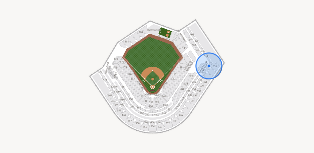 Progressive Field Seating Chart