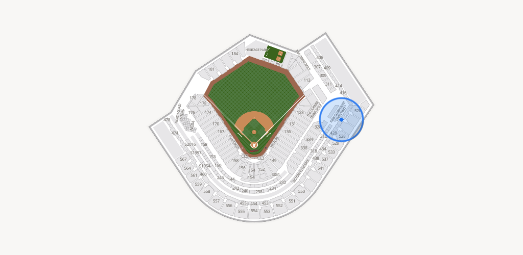 Progressive Field Seating Chart