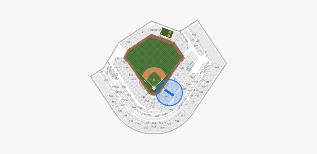 Progressive Field Seating Chart