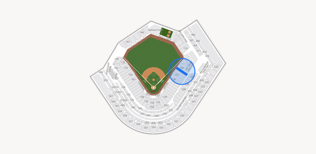 Progressive Field Seating Chart