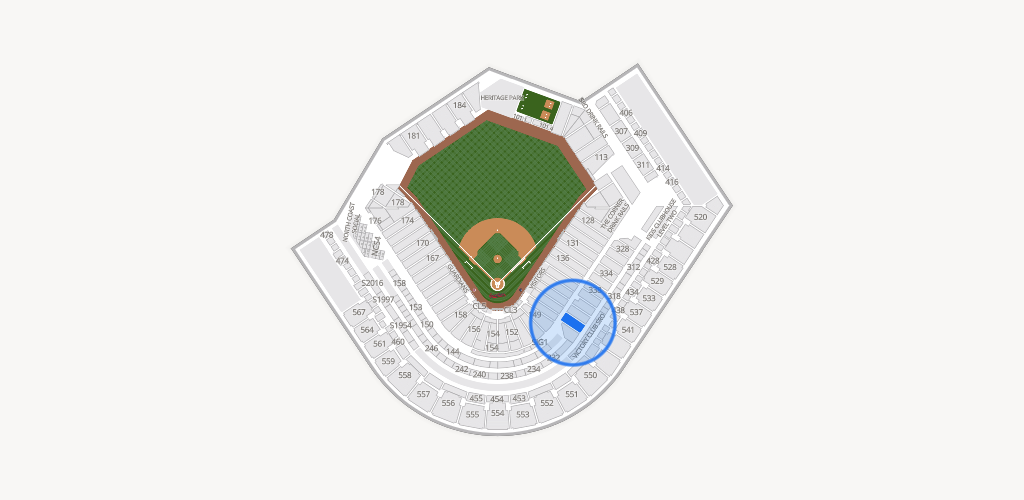 Progressive Field Seating Chart