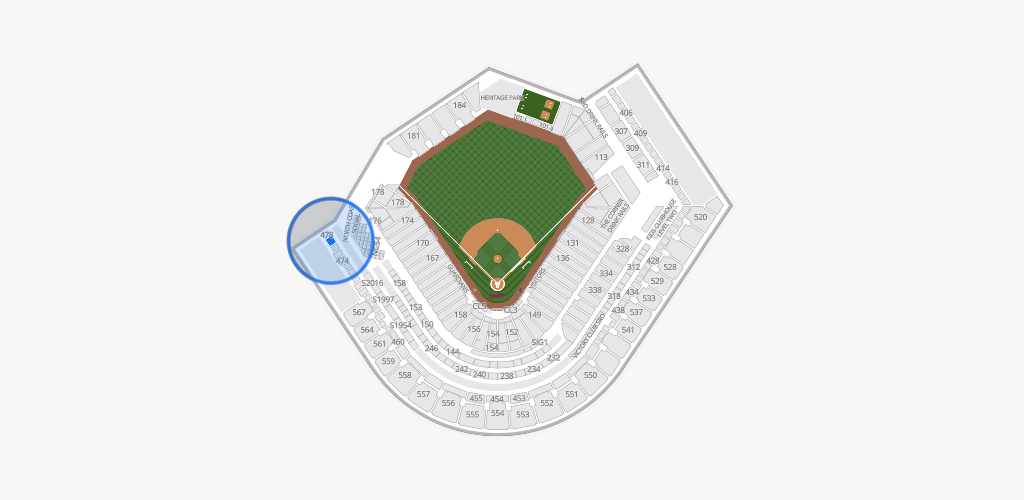Progressive Field Seating Chart