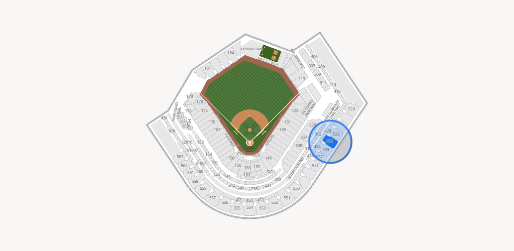 Progressive Field Seating Chart