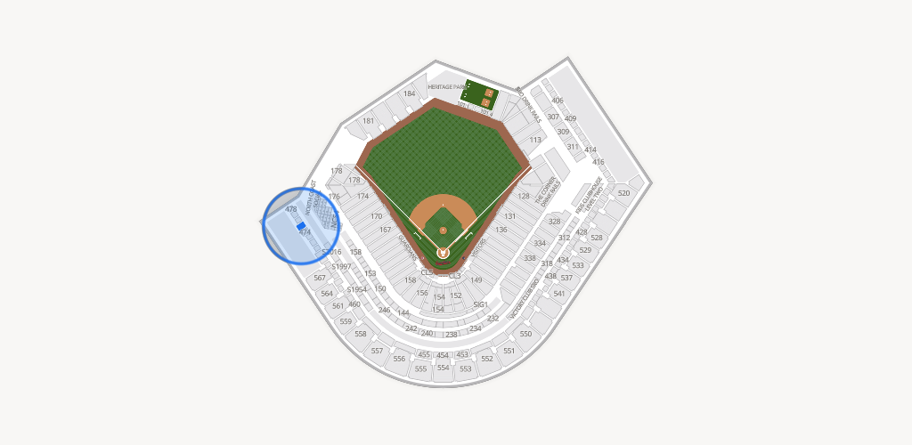 Progressive Field Seating Chart