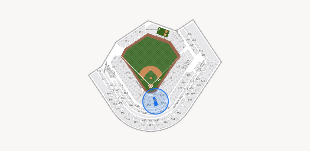 Progressive Field Seating Chart