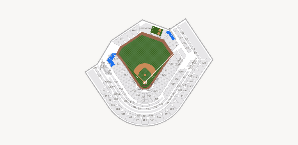 Progressive Field Seating Chart