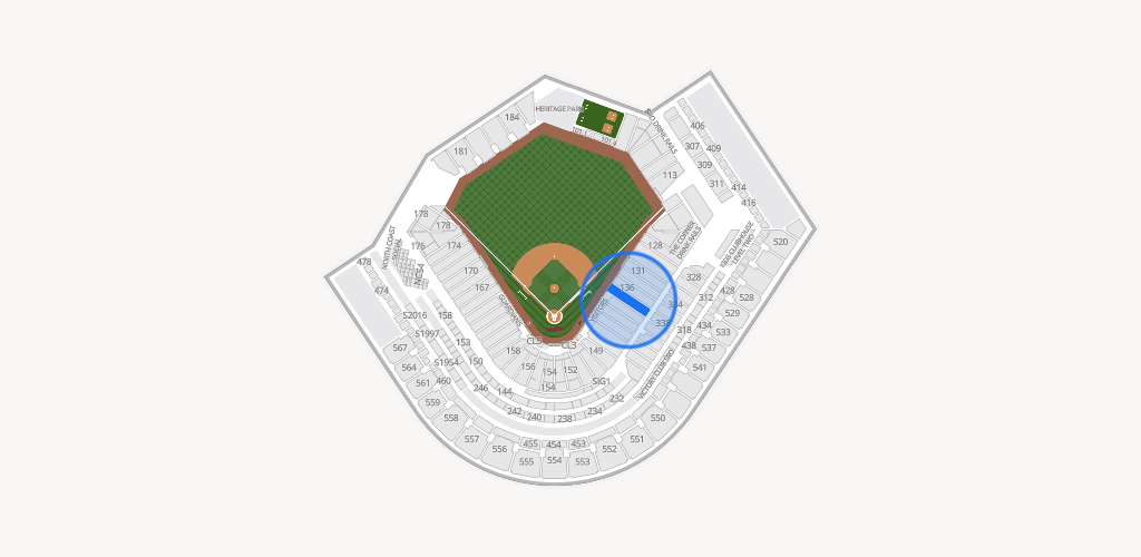 Progressive Field Seating Chart