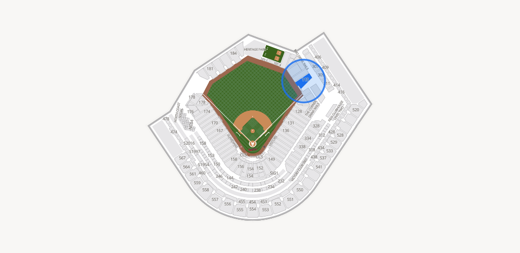 Progressive Field Seating Chart