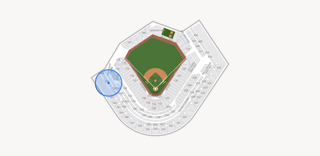 Progressive Field Seating Chart