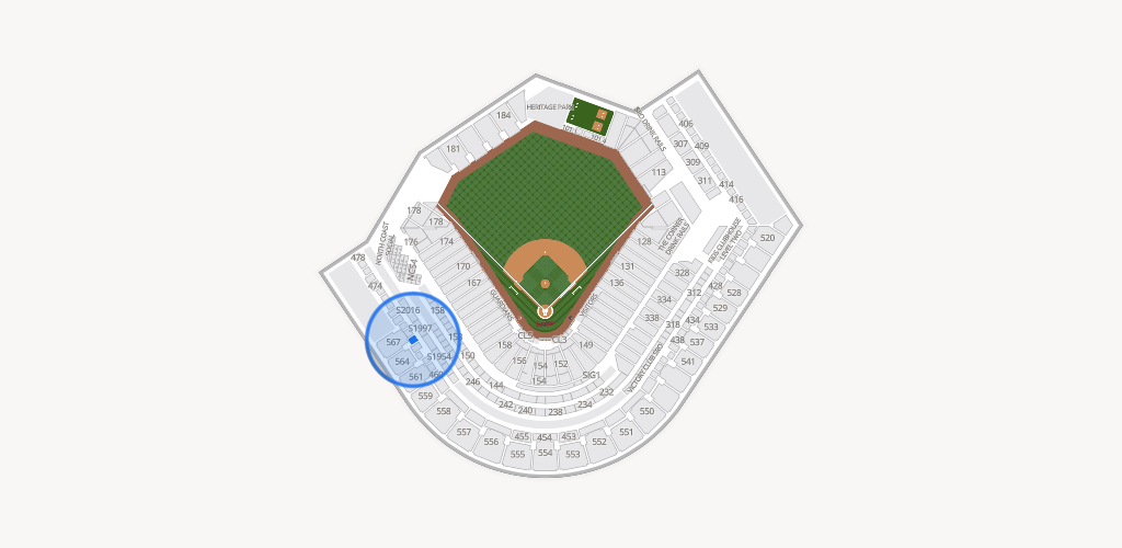 Progressive Field Seating Chart