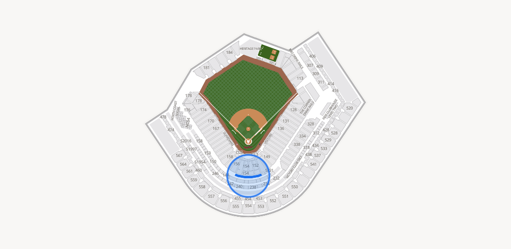 Progressive Field Seating Chart