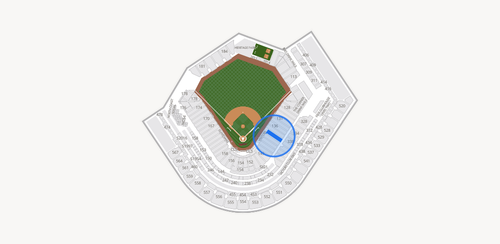 Progressive Field Seating Chart